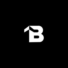 TB, BT letter, initial company logo vector