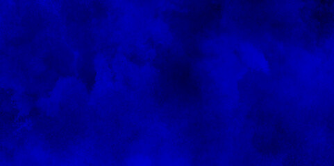 Dark blue background with clouds,Light ink canvas for modern creative grunge design.brush painted blue background used in weeding card,grungy background for decoration,