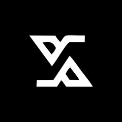 x letter logo vector modern graphic template