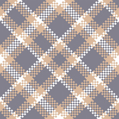 Scottish Tartan Plaid Seamless Pattern, Traditional Scottish Checkered Background. Template for Design Ornament. Seamless Fabric Texture. Vector Illustration