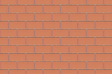Fototapeta premium Background image of a brown brick wall