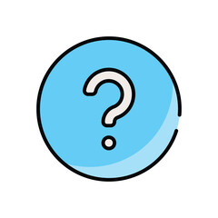 Question Mark vector icon