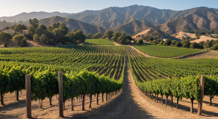vineyard in region country