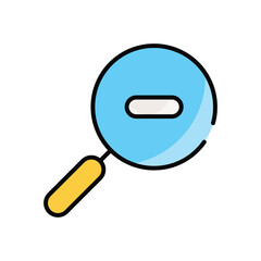 Zoom Out vector icon