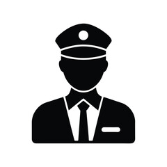 Man Traffic Guard Silhouette
