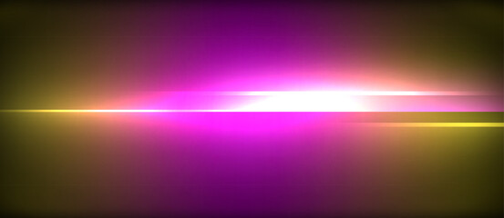 Neon dynamic diagonal light rays background. Techno digital geometric concept design for wallpaper, banner, presentation, background