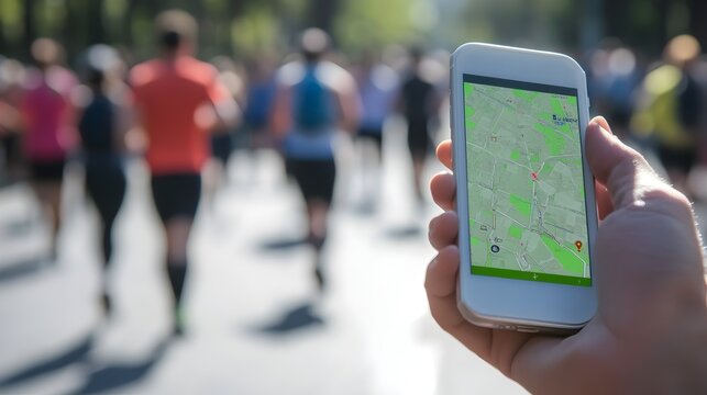 GPS Tracking for Marathon Event:Enhancing Race Management and Runner Safety - Powered by Adobe