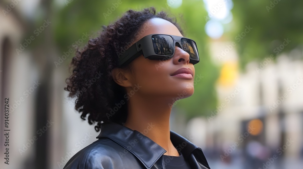 Poster gps-powered smart glasses for augmented reality navigation and