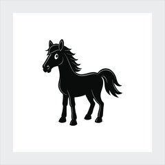  Toy horse vector illustration