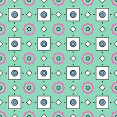 Seamless geometric pattern, perfect for backgrounds and textures