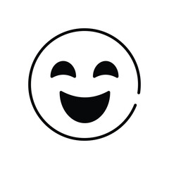 Emoji vector icon