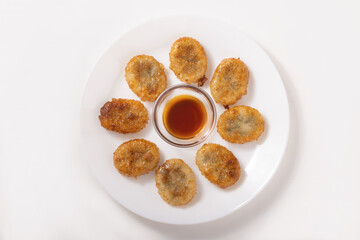 揚げ　ニラ饅頭