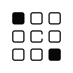Grid View vector icon