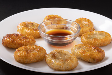 揚げ　ニラ饅頭