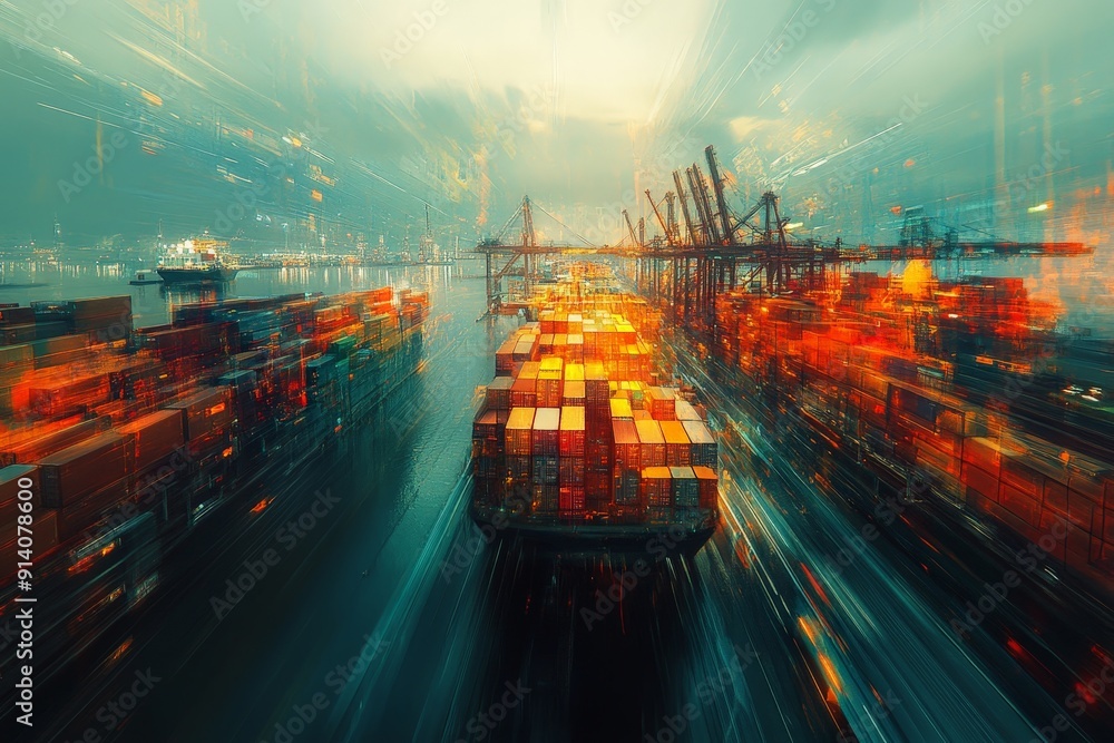 Poster abstract fusion of trade and logistics: visualizing global supply chain complexity