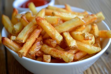 Air fried French fries Healthy option