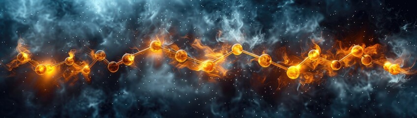 Visualizing the van der Waals structure of tripeptide molecule in a 3D model. Concept 3D Modeling, Chemistry, Molecular Structure, Tirzepatide, Van der Waals