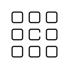 Grid View vector icon