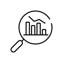 Analytics vector icon