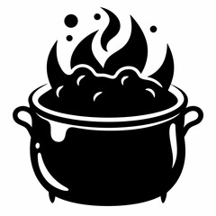 cooking pot illustration