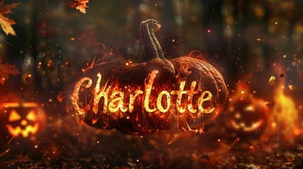 Halloween personalized postcard perfect for decor.