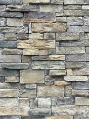 stone wall texture with different shades of grey