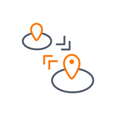 distance of location