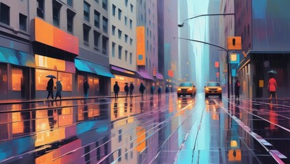 city streets generative ai