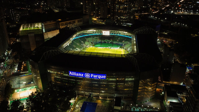 Allianz parque est&aacute;dio palmeiras futebol brasil. Foto feita em 07 Agosto 2024 em S&atilde;o paulo, brasil.