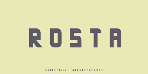 Elegant Modern Serif Alphabet Font Set – Minimalist and Classic Lettering