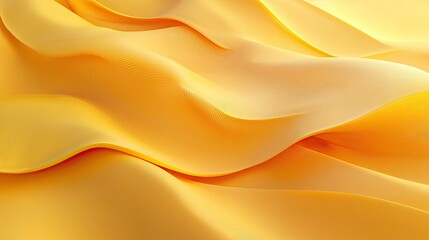 Obraz premium Modern 3D golden yellow background with sleek surfaces and minimalist elements, perfect for contemporary and stylish visuals.