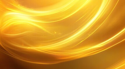 Radiant 3D golden yellow background with glowing hues and smooth gradients, creating a warm and welcoming effect.