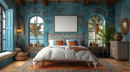 home wall art mockup, bedroom interior, drawing room wall art mockup, house wall canvas mockup, home interior background