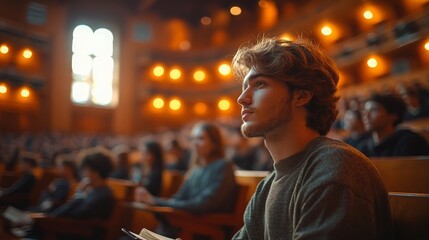 Students Engaged in Learning Inside Miumzlik University Lecture Hall During Afternoon Class Session