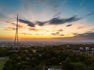 Crystal Palace Transmitting Station sunset