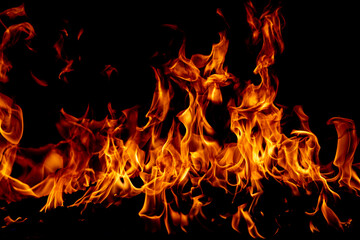 Fire flame motion pattern abstract texture. Burning fire, flame overlay background.