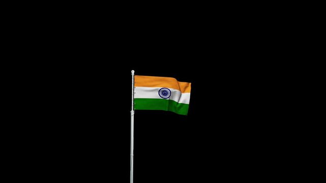 India waving flag. India flag waving. waving animation. Sign of India, Indian Background. Indian waving Video. Realistic Flag Animation. Indian Flags Looping Closeup. Seamless loop