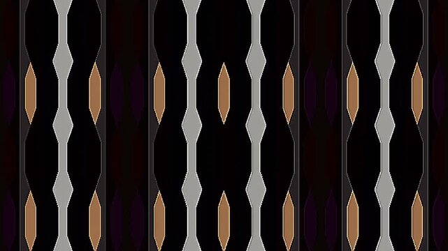 Beautiful videos that glow, shine brightly that regulate subtle movements with colorful stripes on a black background	