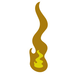 hot fire, vector, logo, vector illustration, abstract, art, 3d rendering, silhouette