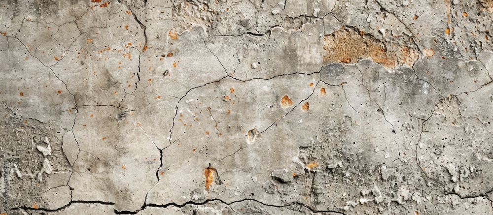 Poster perfect for your design projects this close up cracked concrete texture creates a captivating copy s