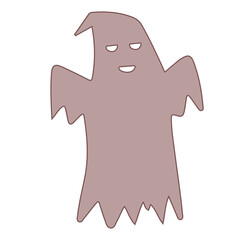 white ghost, vector, logo, vector illustration, abstract, art, 3d rendering