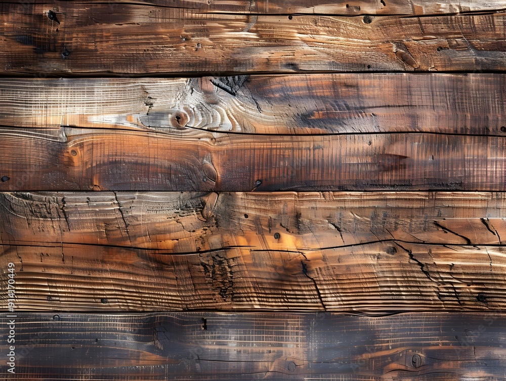 Poster rustic wooden plank background with subtle texture for vintage display mockup and copy space