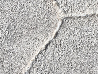 The surface of the salt marsh with a natural intricate pattern. Salinas Grandes, Jujuy province, Argentina