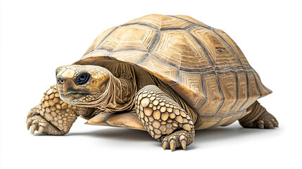 Obraz premium tortoise isolated on white background