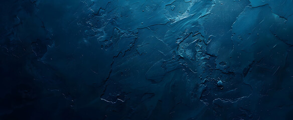 Grainy dark noisy background design, black-blue abstract gradient banner, header poster backdrop design