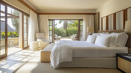 Elegant Modern Bedroom Interior Design with Comfortable Furnishings