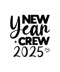 Happy New Year SVG Bundle, New Year SVG, New Year Shirt, New Year Outfit svg, Hand Lettered SVG, New Year Sublimation, Cut File Cricut