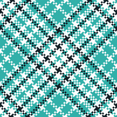 Scottish Tartan Plaid Seamless Pattern, Traditional Scottish Checkered Background. Traditional Scottish Woven Fabric. Lumberjack Shirt Flannel Textile. Pattern Tile Swatch Included.