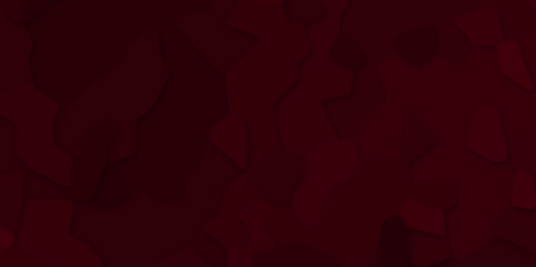 Fototapeta premium Durk red stained broken glass background design .white stained glass window art background .abstract seamless pattern with 3d shapes vector backdrop .