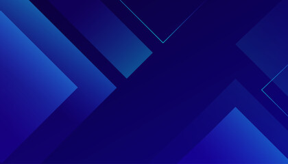 Abstract blue background with diagonal lines. Dynamic shapes composition. Vector illustration